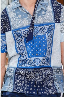 Louis Vuitton's bandana shirt